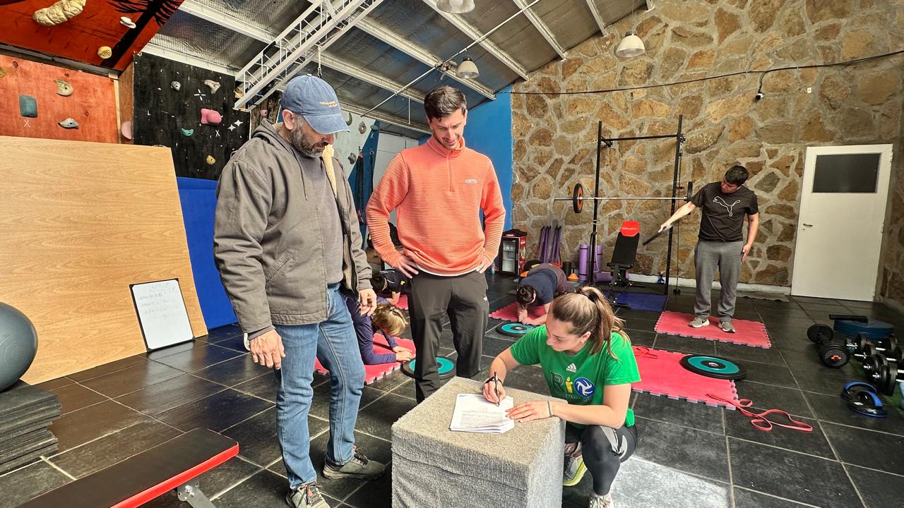 Villa Pehuenia Moquehue suma un nuevo espacio de entrenamiento en el SAF1